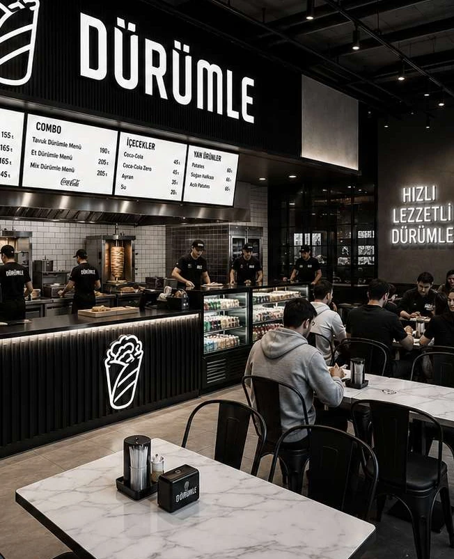 Dürümle Restoran Konsepti